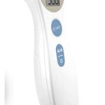 BESTMED 1 Second Reading Infrared Thermometer for Children & Adults | Forehead DET-306 | 3-Color Indicator, No-Touch | Fever Alarm