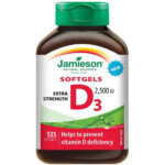 Jamieson Vitamin Extra Strength D3 2500IU Soft gels