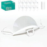 SANWATECH 10PK REUSABLE MOUTH SHIELDS